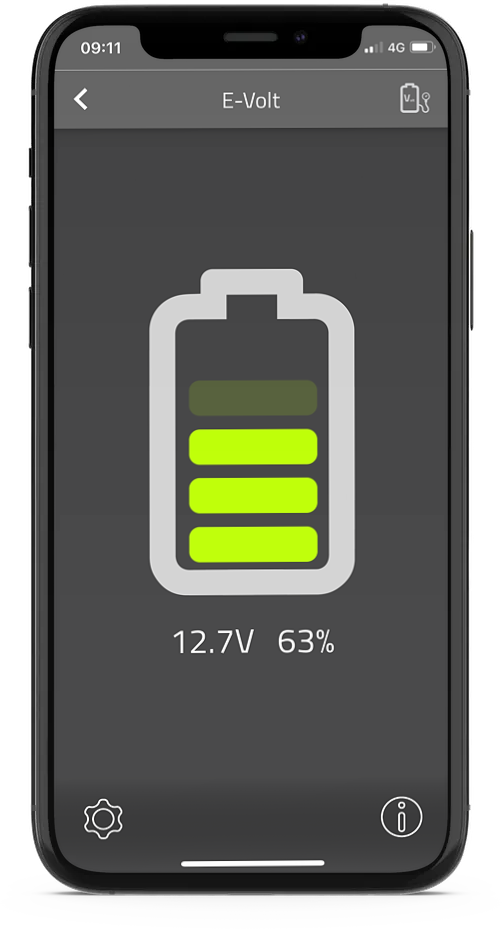 E-Volt in E-Trailer app